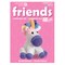 Leisure Arts - Crochet Kits, Friends Ursula Unicorn, 3", Crochet Kit For Beginners, Complete Kit, Animal Kits, Animal Kit, Diy Amigurumi Kits